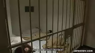 إكس إكس إكس خلف القضبان: أكشن سحاقي بكسي مشعر